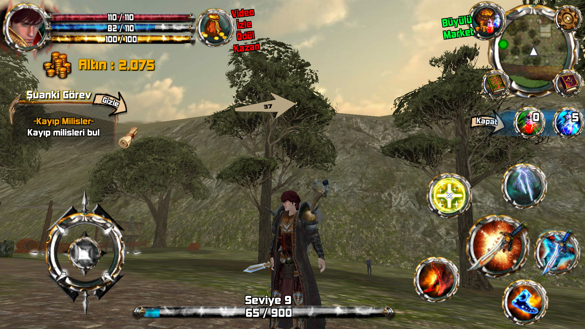 Crimson Warden Oyun içi ekran görüntüsü